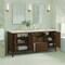 James Martin Vanities 72'' Double Vanity, Mid Century Walnut w/ 3 CM Eternal Marfil Quartz Top 485-V72-WLT-3EMR - alternate 3